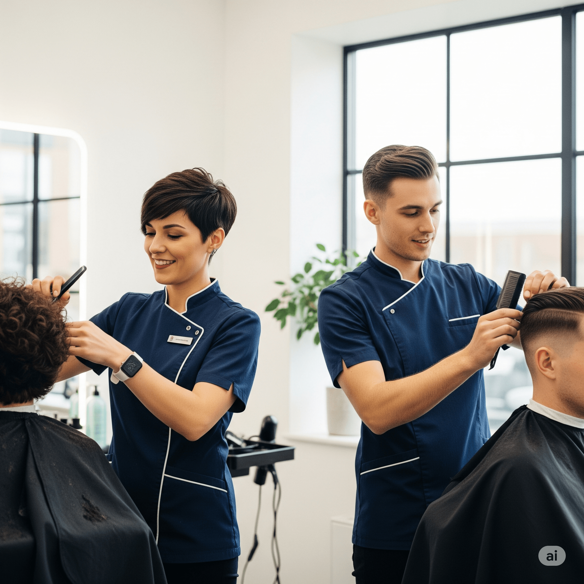 Client consultation area