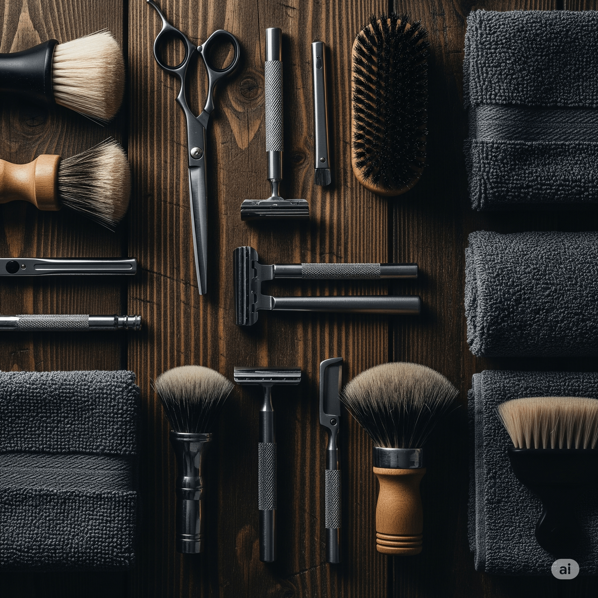 Professional barber scissors